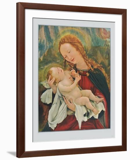 Madonna (fom the Isenheim Altar)-Matthias Gruenewald-Framed Collectable Print