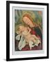 Madonna (fom the Isenheim Altar)-Matthias Gruenewald-Framed Collectable Print