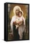 Madonna Holding Child, 1903-null-Framed Stretched Canvas