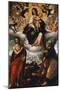 Madonna in Glory with Child, St John the Baptist and St Andrew, before 1626-Giovanni Domenico Catalano-Mounted Giclee Print