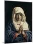 Madonna in Prayer-Giovanni Battista Salvi da Sassoferrato-Mounted Giclee Print