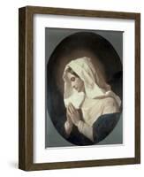 Madonna in Prayer-Giuseppe Molteni-Framed Giclee Print