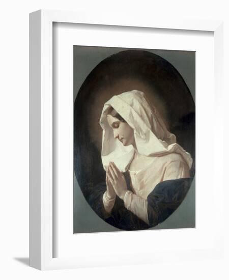 Madonna in Prayer-Giuseppe Molteni-Framed Giclee Print