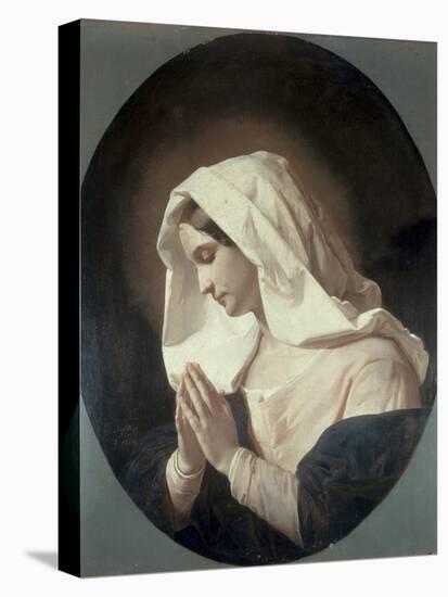 Madonna in Prayer-Giuseppe Molteni-Stretched Canvas