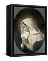 Madonna in Prayer-Giuseppe Molteni-Framed Stretched Canvas