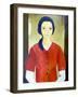 Madonna in Red-Ana Bianchi-Framed Giclee Print