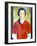 Madonna in Red-Ana Bianchi-Framed Giclee Print