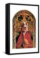 Madonna in Rose Garden, 1473-Martin Schongauer-Framed Stretched Canvas