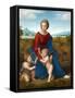 Madonna in the Meadow by Raphael-null-Framed Stretched Canvas