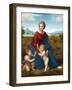 Madonna in the Meadow by Raphael-null-Framed Giclee Print