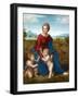 Madonna in the Meadow by Raphael-null-Framed Giclee Print