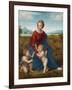 Madonna in the Meadow, Ca 1506-Raphael-Framed Giclee Print