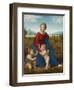 Madonna in the Meadow, Ca 1506-Raphael-Framed Giclee Print