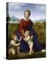 Madonna in the Meadow-Raphael-Stretched Canvas