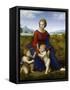 Madonna in the Meadow-Raphael-Framed Stretched Canvas