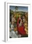 Madonna in the Rose Bower. Left Panel of a Diptych-Hans Memling-Framed Giclee Print