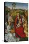 Madonna in the Rose Bower. Left Panel of a Diptych-Hans Memling-Stretched Canvas