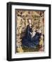 Madonna in the Rose Garden-Stefan Lochner-Framed Giclee Print