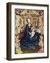 Madonna in the Rose Garden-Stefan Lochner-Framed Giclee Print