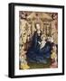 Madonna in the Rose Garden-Stefan Lochner-Framed Giclee Print