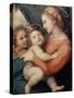 Madonna in the Tent-Raphael-Stretched Canvas