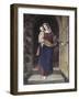 Madonna in the Workshop-Eduard Steinbruck-Framed Giclee Print