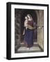 Madonna in the Workshop-Eduard Steinbruck-Framed Giclee Print