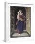 Madonna in the Workshop-Eduard Steinbruck-Framed Giclee Print