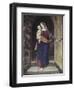 Madonna in the Workshop-Eduard Steinbruck-Framed Giclee Print