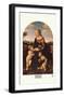 Madonna, La Belle Jardiniere-Raphael-Framed Art Print