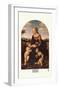 Madonna, La Belle Jardiniere-Raphael-Framed Art Print