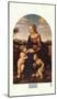 Madonna, La Belle Jardiniere-Raphael-Mounted Art Print