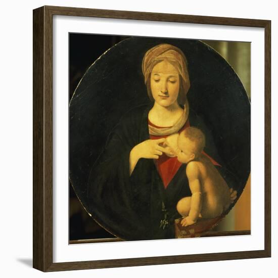 Madonna Lactans-Giovanni Antonio Boltraffio-Framed Giclee Print