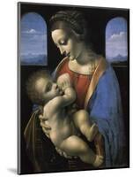 Madonna Litta-Leonardo da Vinci-Mounted Premium Giclee Print