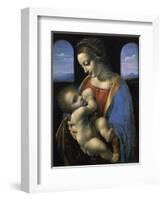 Madonna Litta-Leonardo da Vinci-Framed Giclee Print