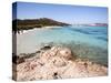 Madonna Mantle Between Islands of Santa Maria and Budelli, La Maddalena Nat'l Park, Sardinia, Italy-Oliviero Olivieri-Stretched Canvas