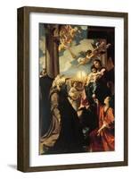 Madonna of Bargellinis, 1588-Lodovico Carracci-Framed Giclee Print