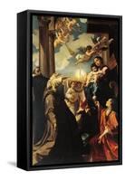 Madonna of Bargellinis, 1588-Lodovico Carracci-Framed Stretched Canvas