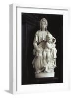 Madonna of Bruges-Michelangelo Buonarroti-Framed Photo