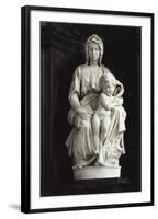 Madonna of Bruges-Michelangelo Buonarroti-Framed Photo