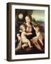 Madonna of Casalmaggiore, Circa 1522-null-Framed Giclee Print