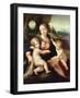 Madonna of Casalmaggiore, Circa 1522-null-Framed Giclee Print