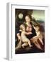 Madonna of Casalmaggiore, Circa 1522-null-Framed Giclee Print