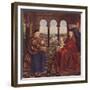 Madonna of Chancellor Rolin, c1435, (1938)-Jan Van Eyck-Framed Giclee Print