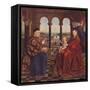 Madonna of Chancellor Rolin, c1435, (1938)-Jan Van Eyck-Framed Stretched Canvas