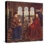 Madonna of Chancellor Rolin, c1435, (1938)-Jan Van Eyck-Stretched Canvas