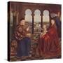 Madonna of Chancellor Rolin, c1435, (1938)-Jan Van Eyck-Stretched Canvas