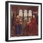 Madonna of Chancellor Rolin, c1435, (1938)-Jan Van Eyck-Framed Giclee Print