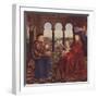 Madonna of Chancellor Rolin, c1435, (1938)-Jan Van Eyck-Framed Giclee Print