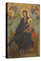 Madonna of Franciscans-Duccio Di buoninsegna-Stretched Canvas